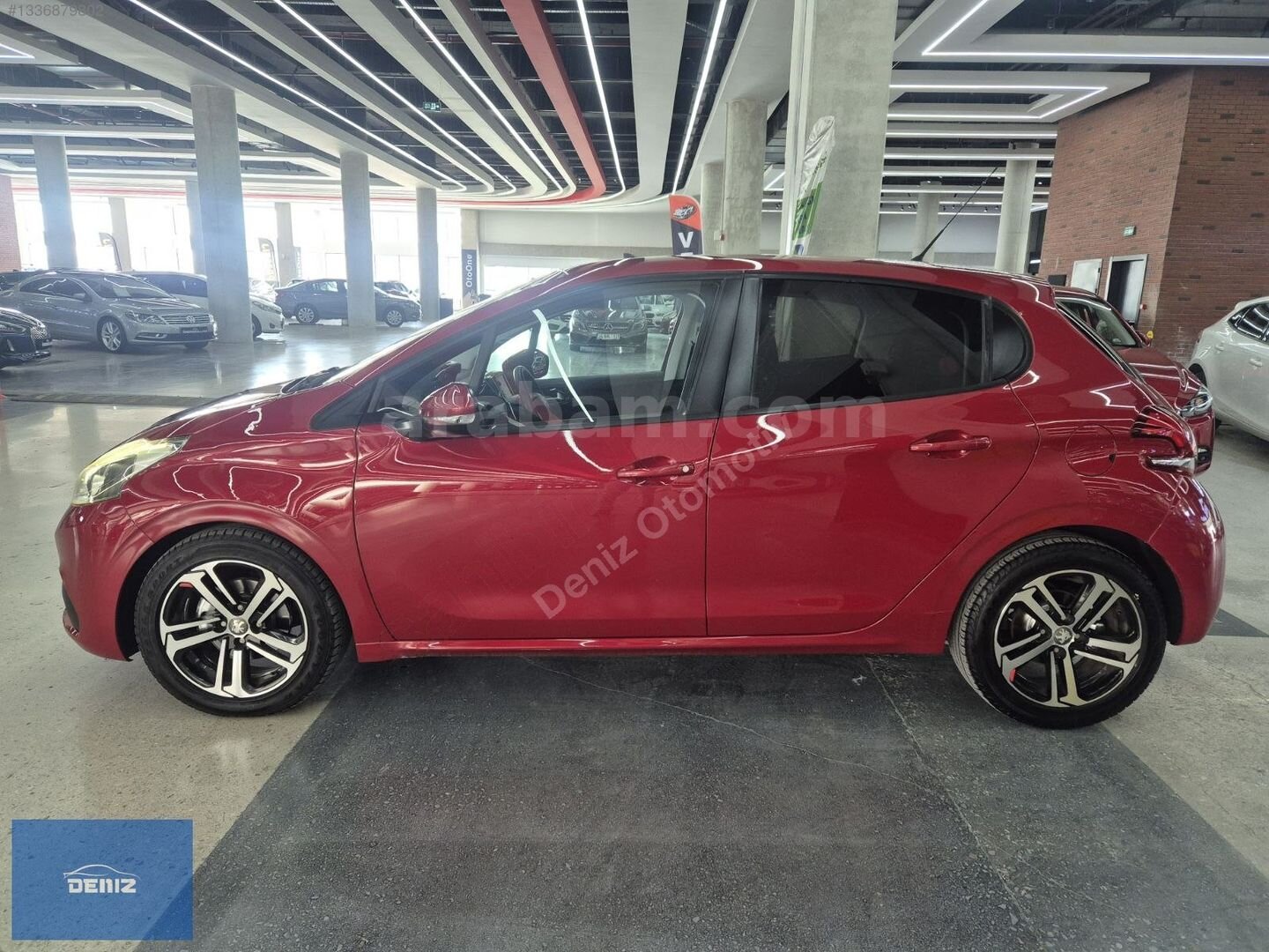 Galeriden Peugeot 208 1.6 BlueHDi Active 2017 Model Ankara 126.000 km Kırmızı 7