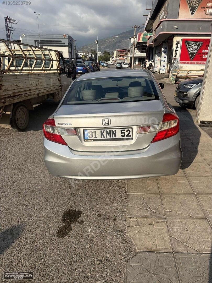 2015 HONDA CIVIC OTOMATİK VİTES ECO ELEGANCE 4