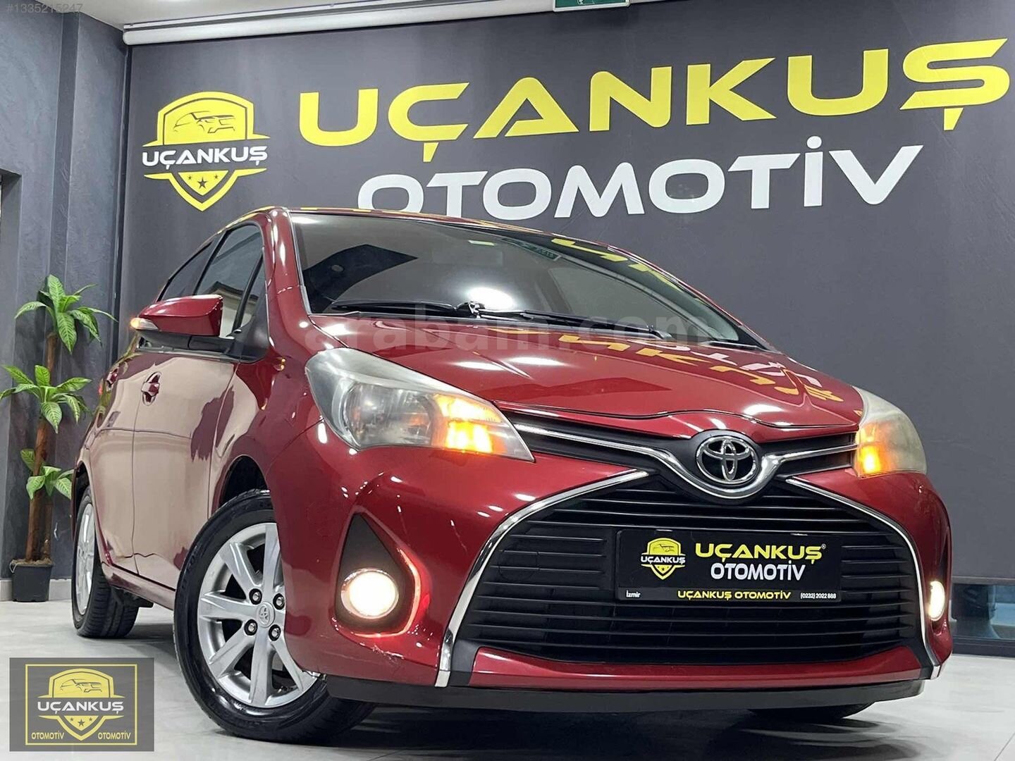 UÇANKUŞ OTOMOTİV'DEN 2016 TOYOTA YARİS//K.KARTINA 12 AY TAKSİT 5
