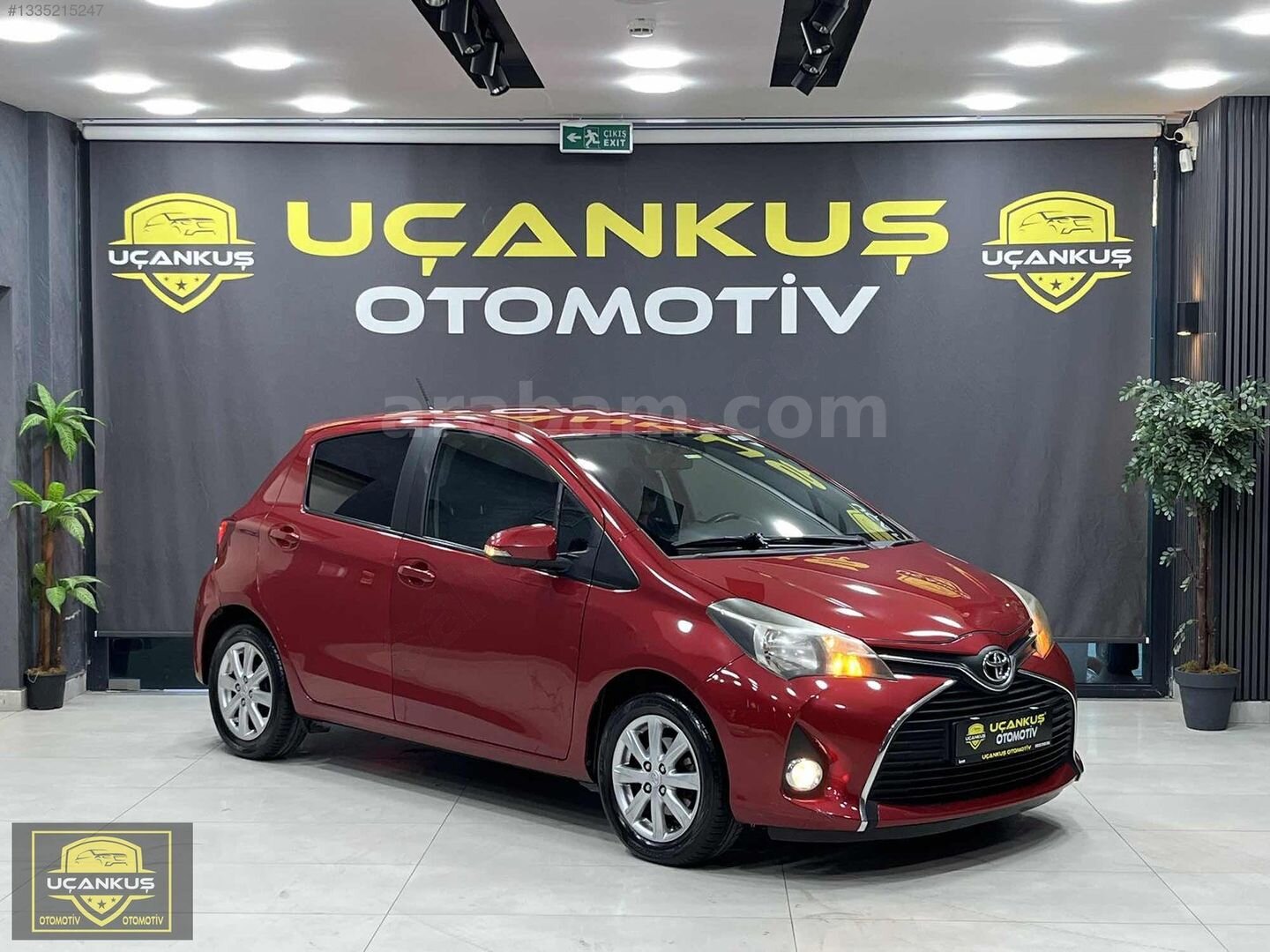 UÇANKUŞ OTOMOTİV'DEN 2016 TOYOTA YARİS//K.KARTINA 12 AY TAKSİT 2
