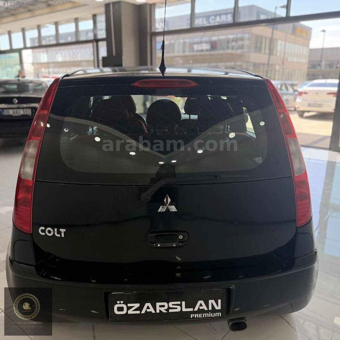 Galeriden Mitsubishi Colt 1.3 Instyle 2005 Model Ankara 191.000 km Siyah 5