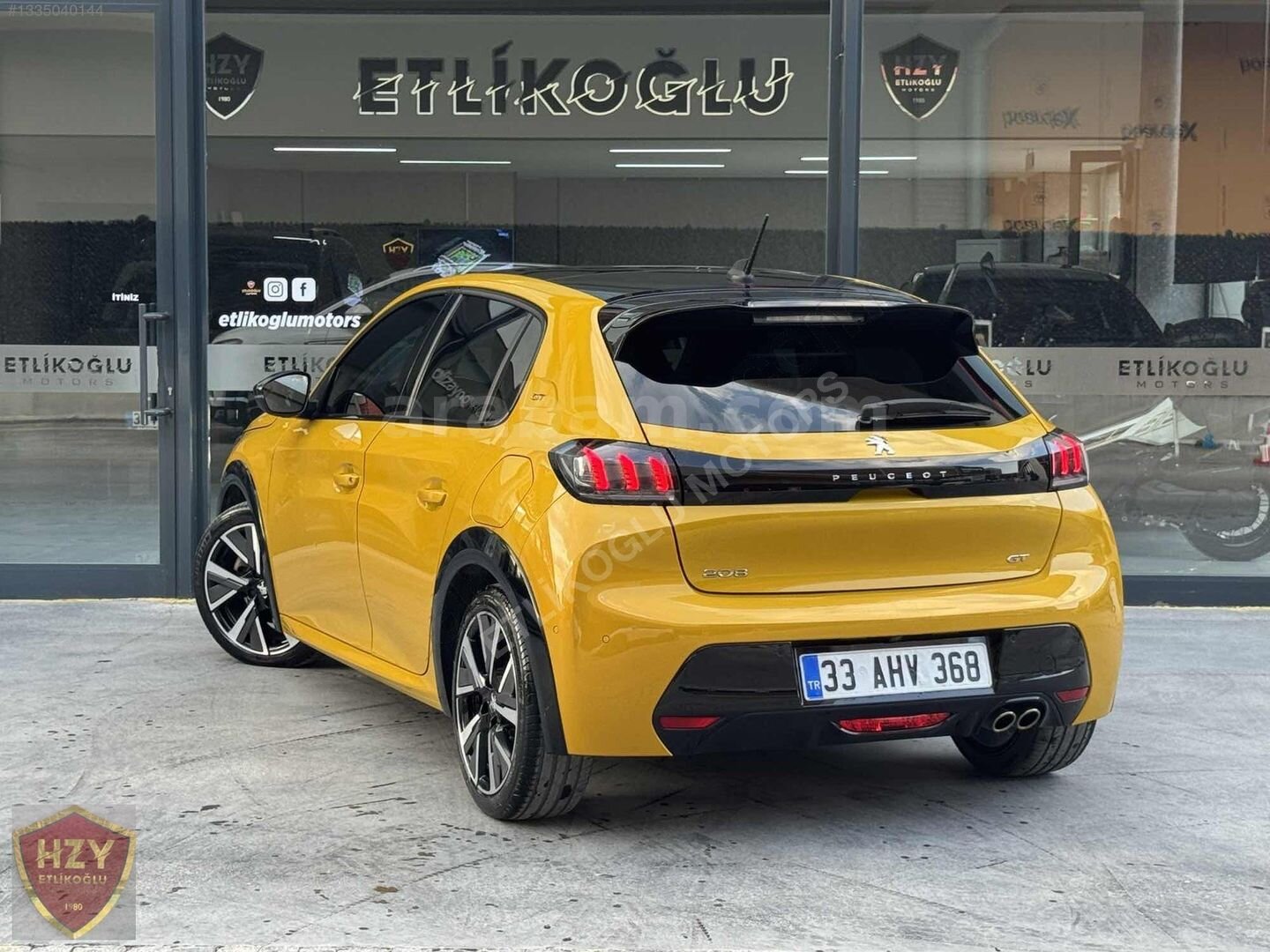 ETLİKOĞLU'' 2021/66.000 KM BOYASIZ /CAM TAVAN/HAYALET 208 1.2 GT 7