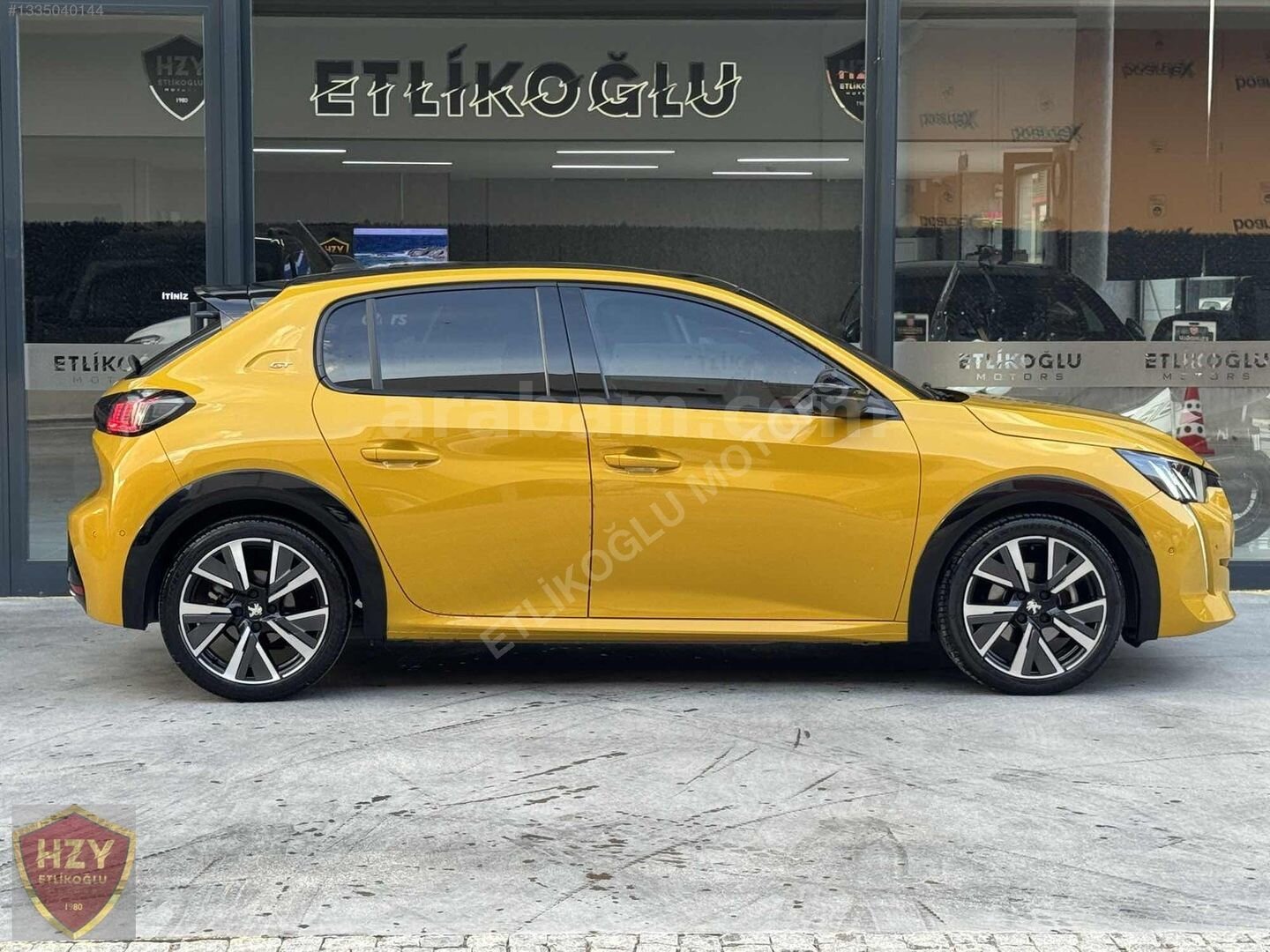 ETLİKOĞLU'' 2021/66.000 KM BOYASIZ /CAM TAVAN/HAYALET 208 1.2 GT 5