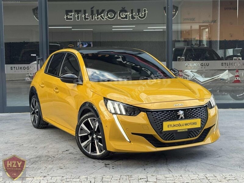 ETLİKOĞLU'' 2021/66.000 KM BOYASIZ /CAM TAVAN/HAYALET 208 1.2 GT