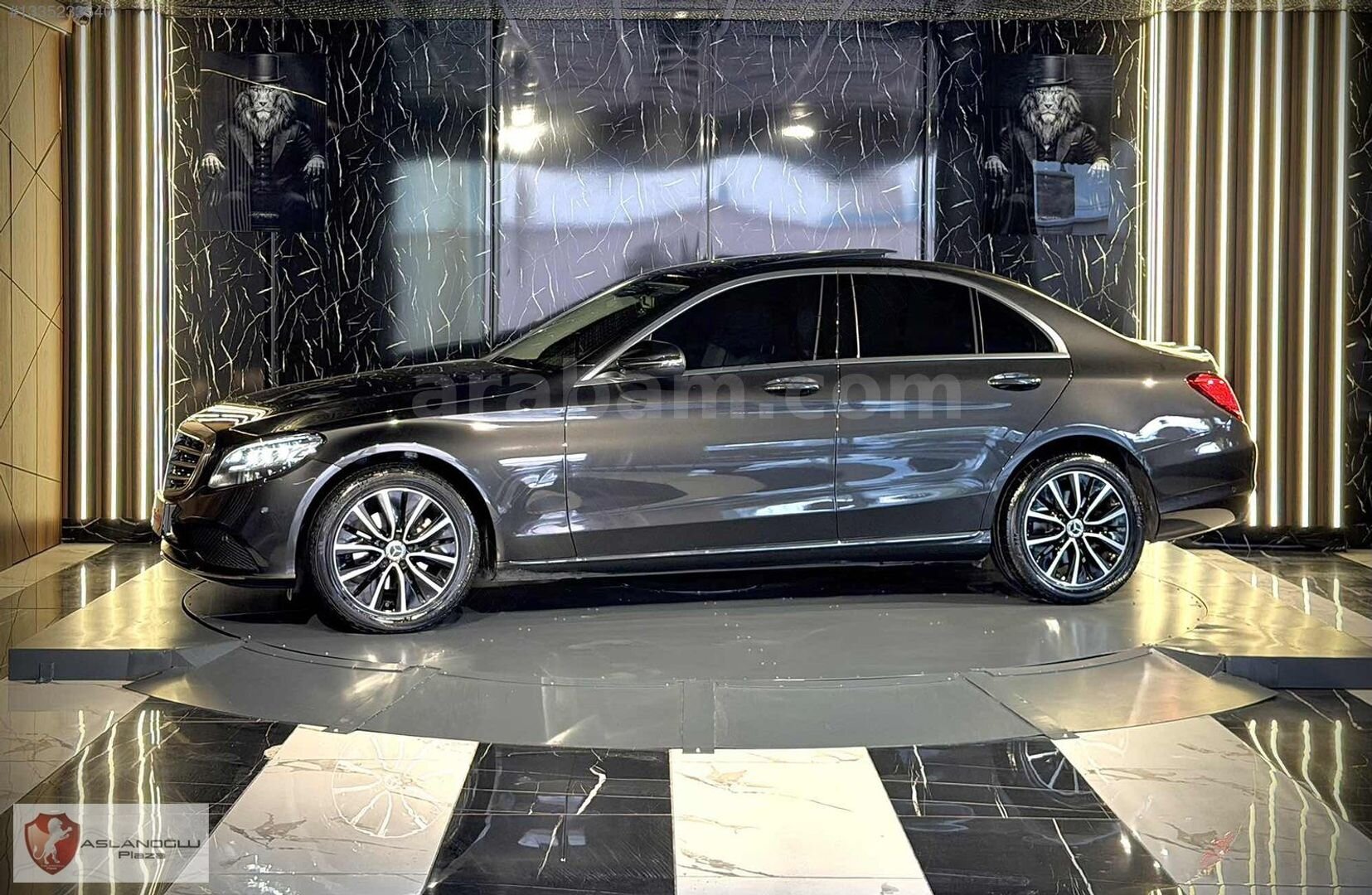 ASLANOĞLU PLAZA'DAN 2021 C200d EXCLUSİVE PPF-SERVİS BAKIMLI 3