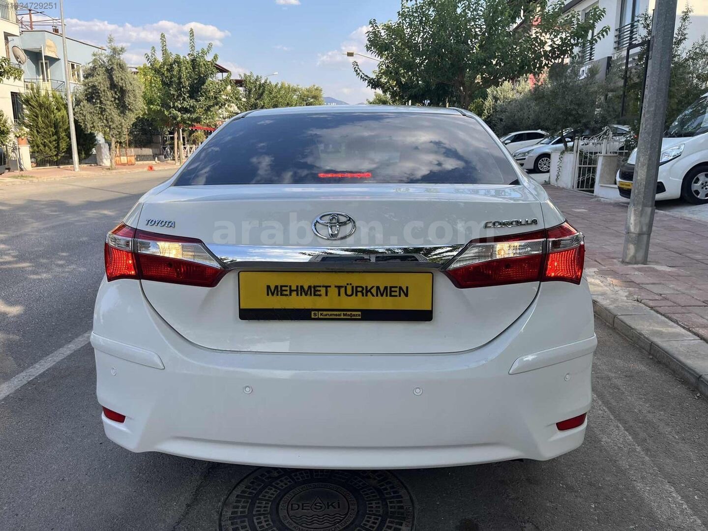 Galeriden Toyota Corolla 1.4 D-4D Advance 2013 Model Denizli 212.000 km Beyaz 7
