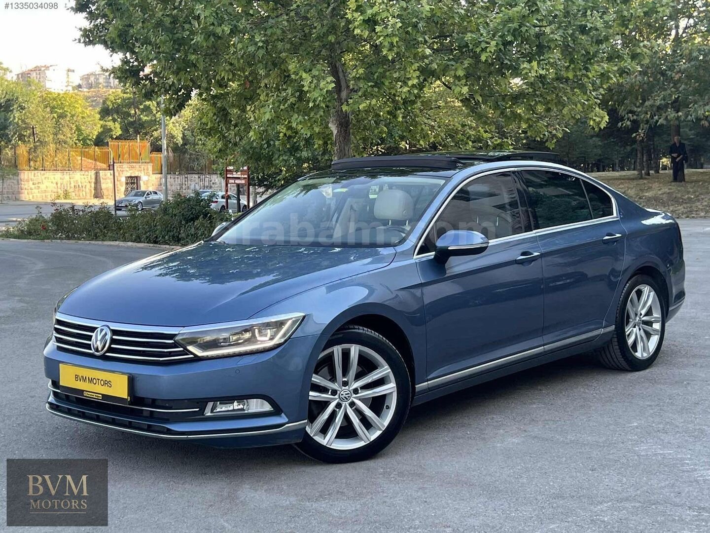 Galeriden Volkswagen Passat 1.6 TDi BlueMotion Highline 2016 Model Ankara 216.000 km Mavi 3