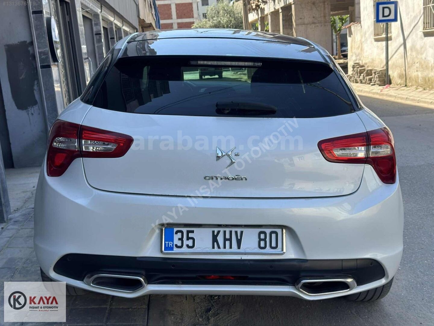 SALİHLİ KAYA İNŞAAT | OTOMOTİV DS'5 D-SPORT PAZARLIKSIZ 5