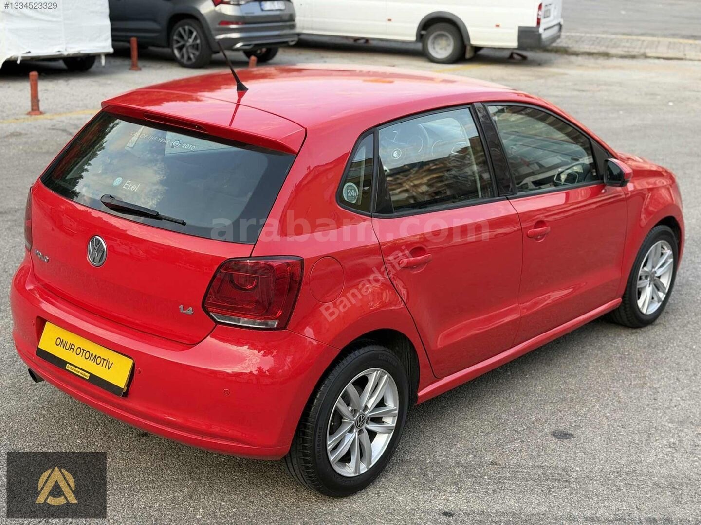 Galeriden Volkswagen Polo 1.4 Comfortline 2011 Model Antalya 175.000 km Kırmızı 3