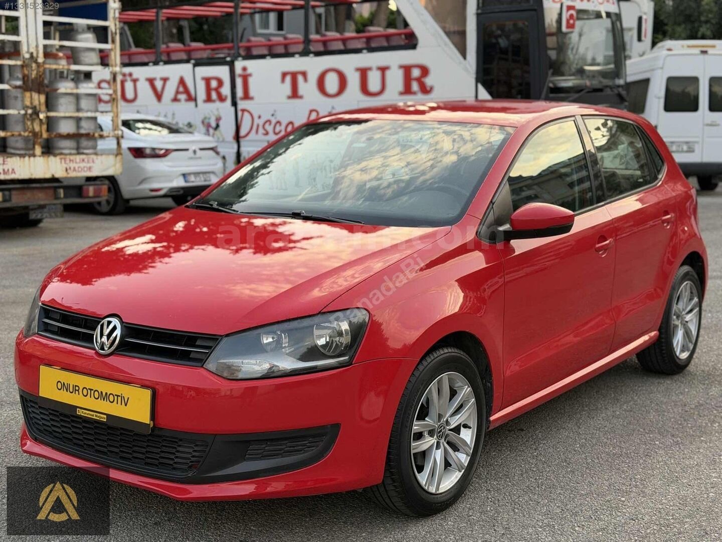 Galeriden Volkswagen Polo 1.4 Comfortline 2011 Model Antalya 175.000 km Kırmızı 6