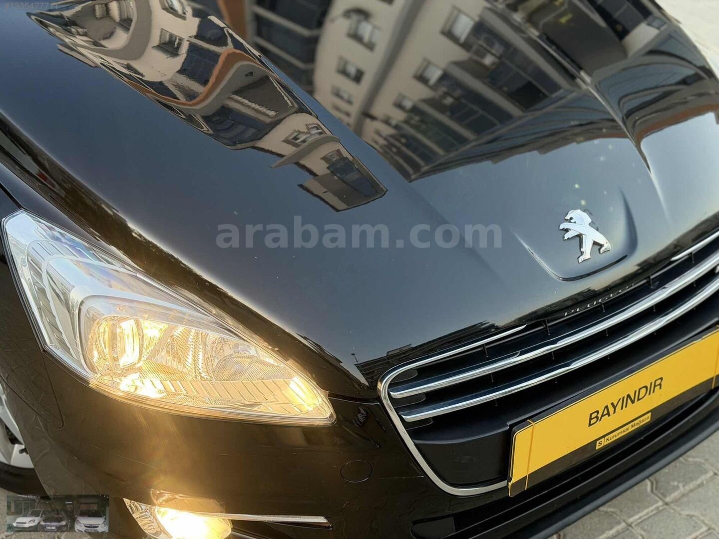 2013 DEĞİŞENSİZ 508 EMSALSİZ TEMİZLİKTE 1.6e-HDİ EN DOLUSU 4