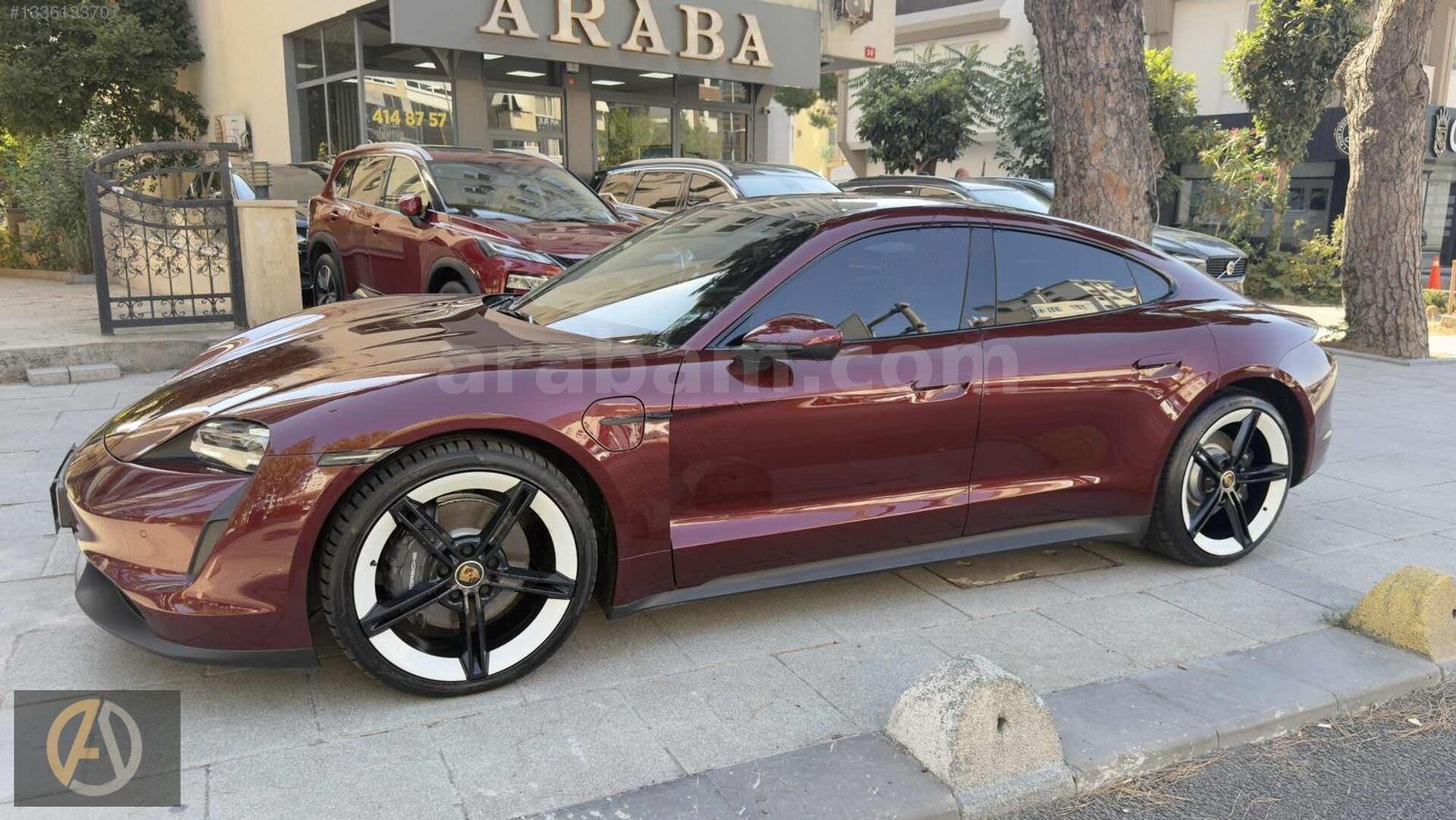 BAYİİ 2021 TAYCAN 476 HP 46.000 KM'DE BOYASIZ PERFORMACE+BATARYA 3