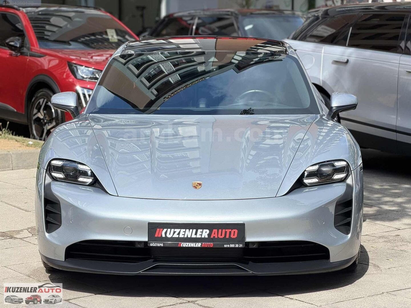 2023 PORSCHE TAYCAN 4S BAYİ SOĞUTMA AİRMATİC YAN YOLCU EKRANI 5