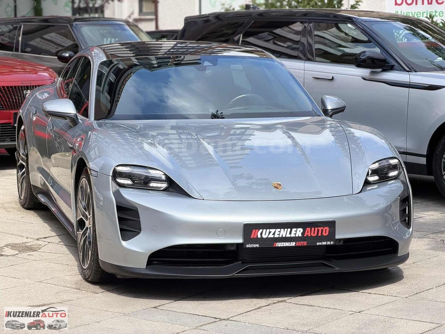 2023 PORSCHE TAYCAN 4S BAYİ SOĞUTMA AİRMATİC YAN YOLCU EKRANI 4