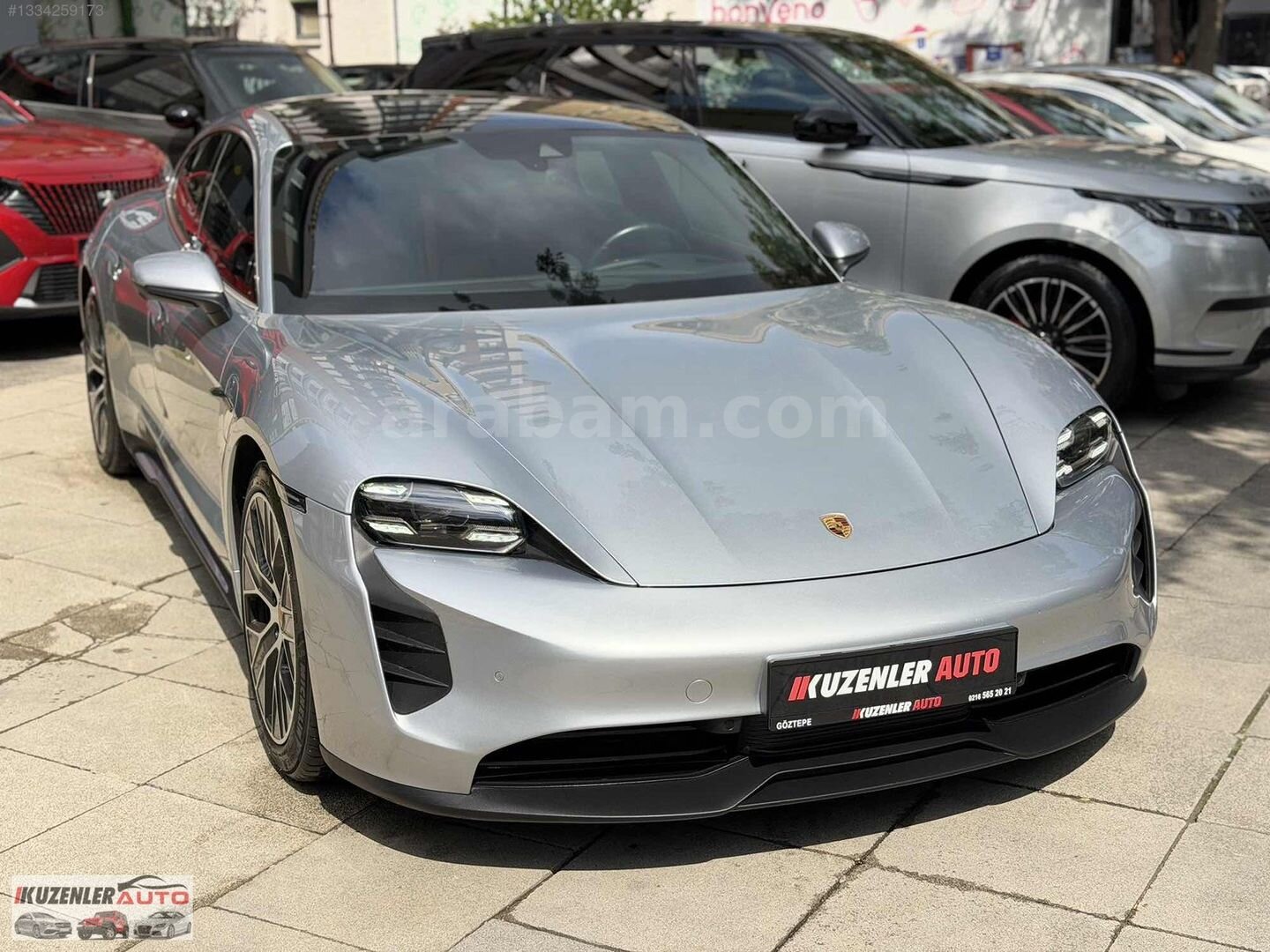 2023 PORSCHE TAYCAN 4S BAYİ SOĞUTMA AİRMATİC YAN YOLCU EKRANI 3