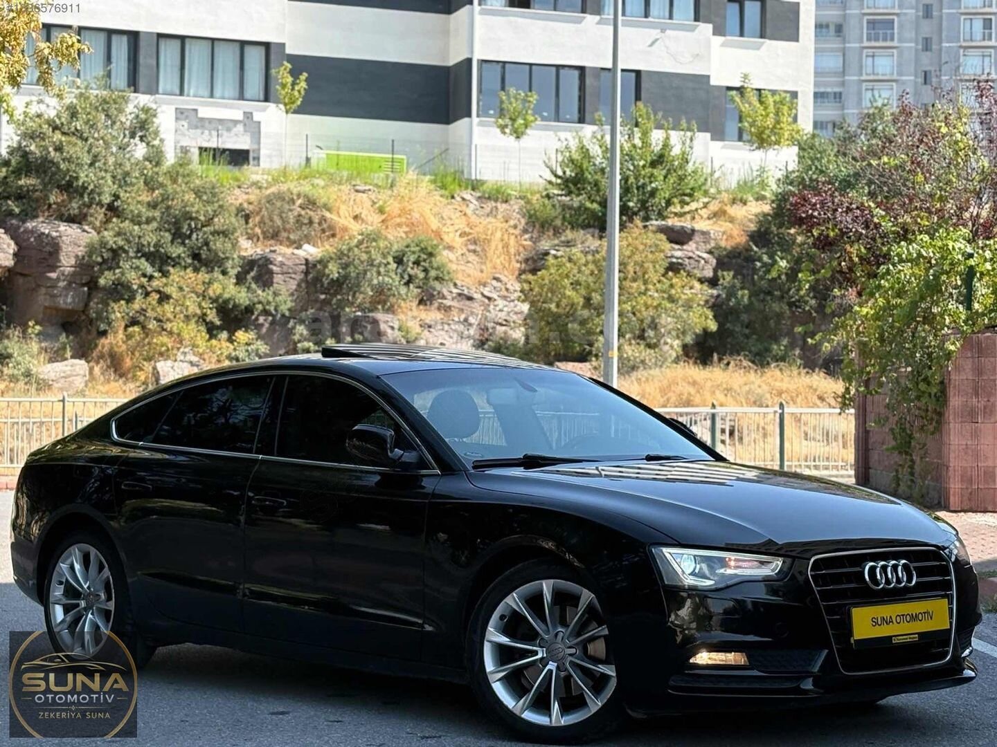 Galeriden Audi A5 Sportback 2.0 TDI Quattro 2015 Model Kayseri 260.000 km Siyah 3