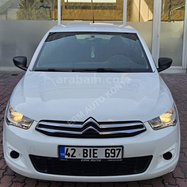 Galeriden Citroen C-Elysée 1.6 HDi Attraction 2016 Model Konya 145.000 km Beyaz