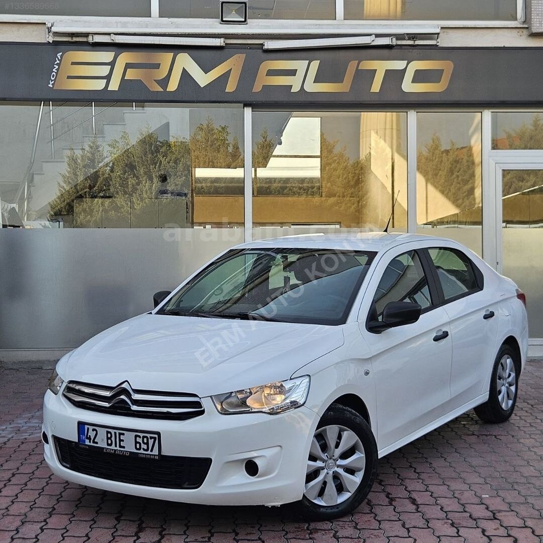 Galeriden Citroen C-Elysée 1.6 HDi Attraction 2016 Model Konya 145.000 km Beyaz 3