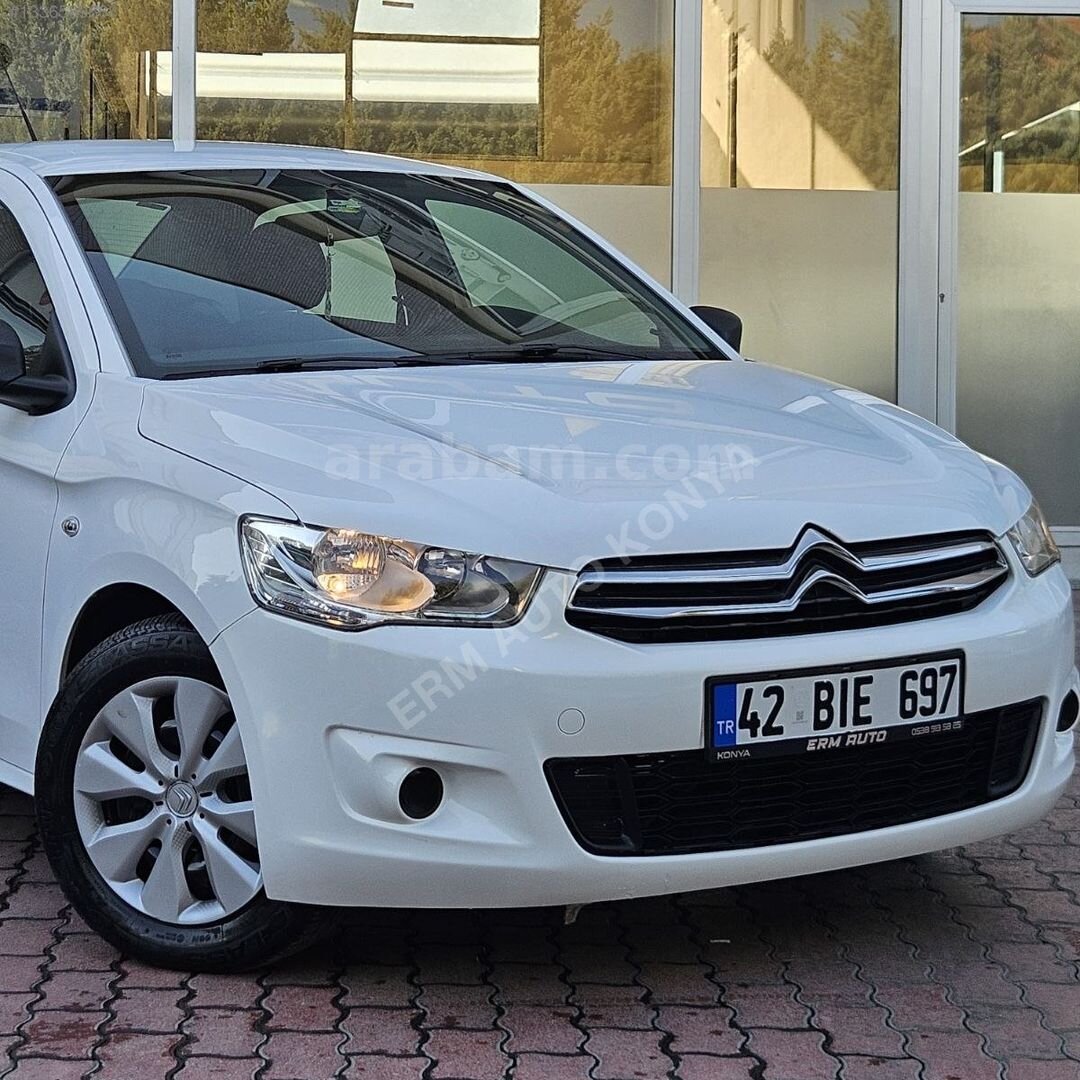 Galeriden Citroen C-Elysée 1.6 HDi Attraction 2016 Model Konya 145.000 km Beyaz 7