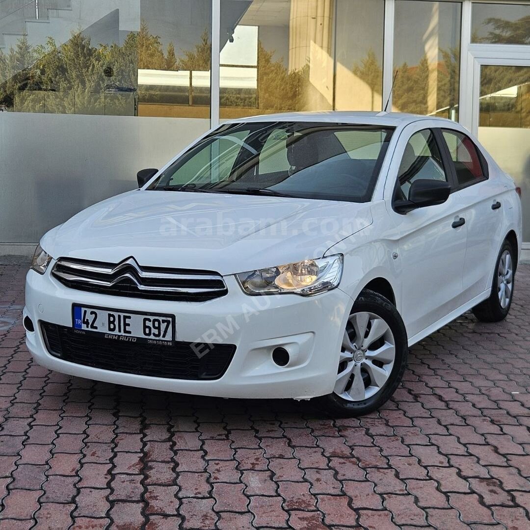 Galeriden Citroen C-Elysée 1.6 HDi Attraction 2016 Model Konya 145.000 km Beyaz 6