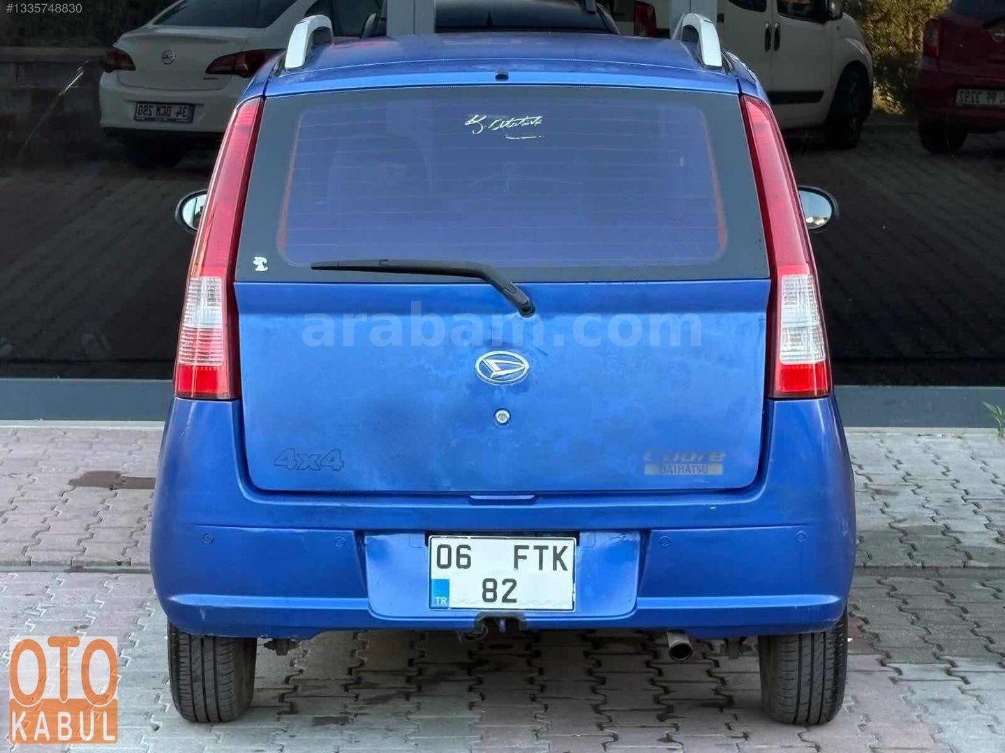 Galeriden Daihatsu Cuore 1.0 High Grade 2004 Model İstanbul 198.000 km Mavi 4