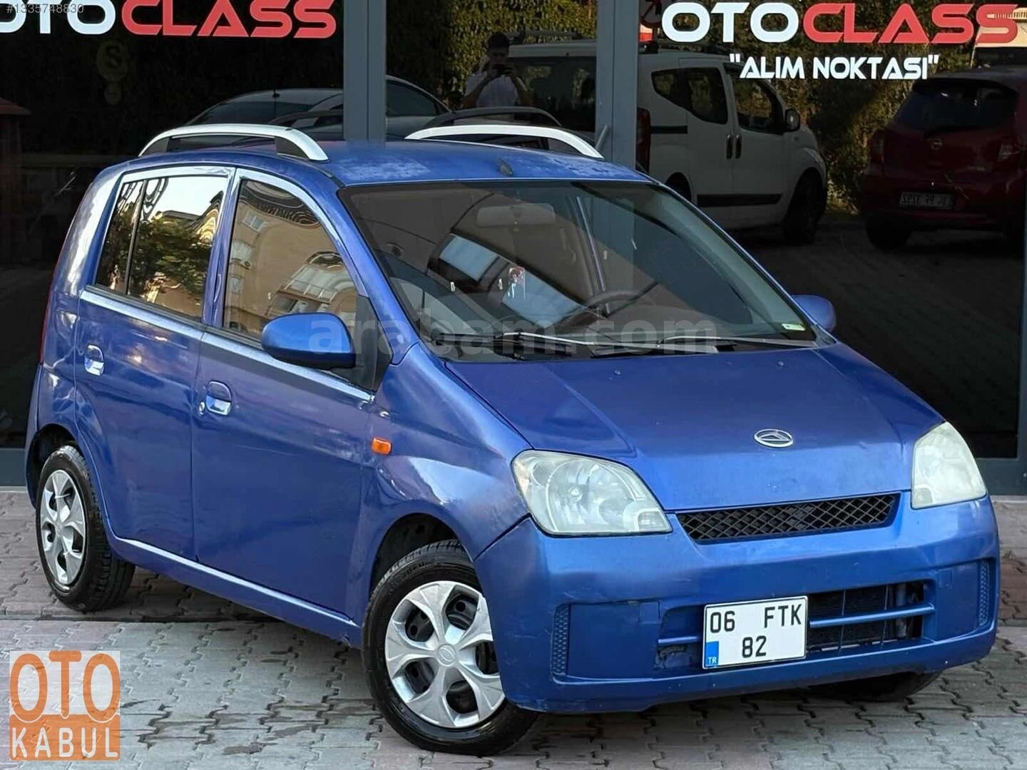 Galeriden Daihatsu Cuore 1.0 High Grade 2004 Model İstanbul 198.000 km Mavi 5
