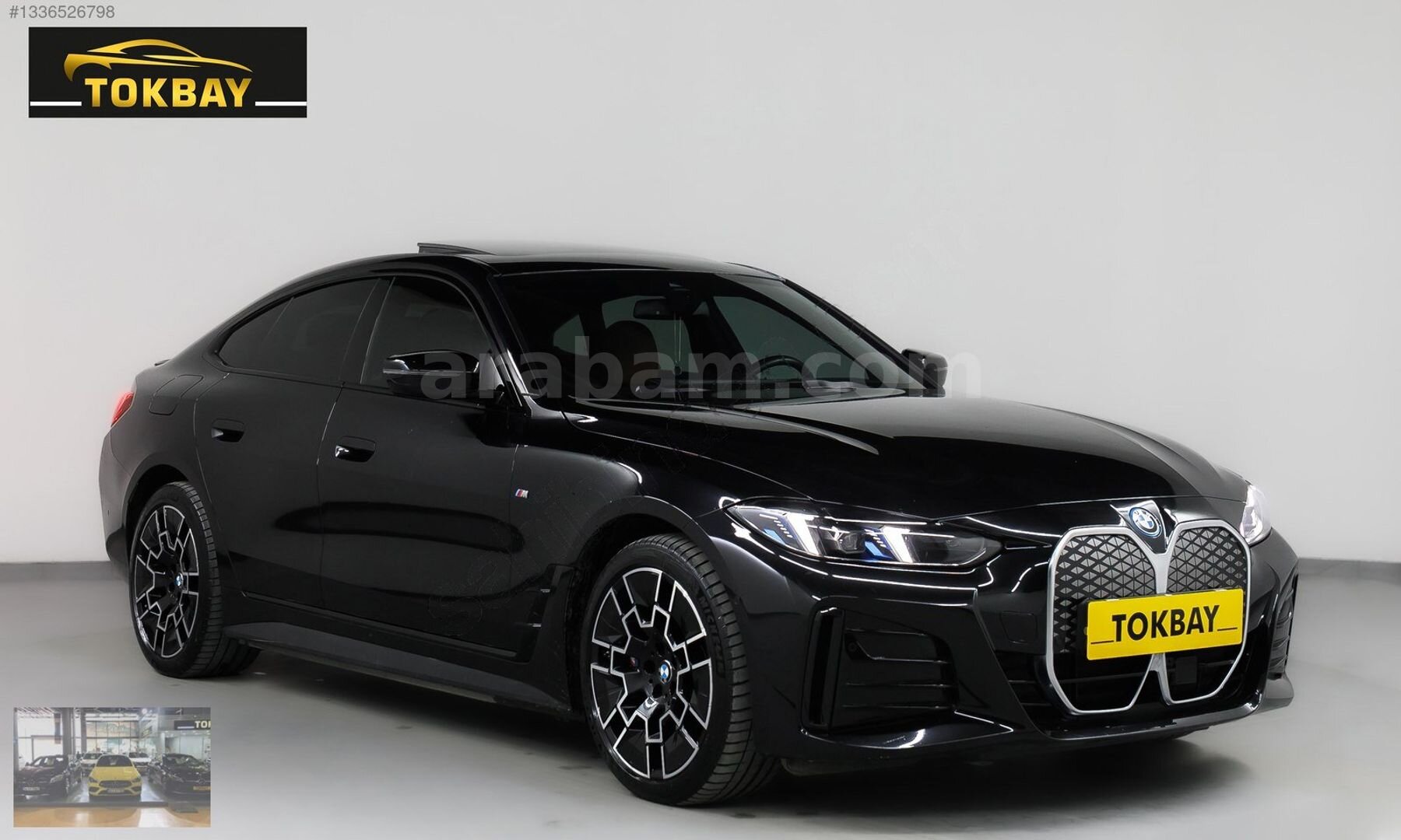 TOKBAY OTO'DAN 2024 35 BİNDE NEW BMW İ4 HARMAN+19JANT+ELMAS VTS
