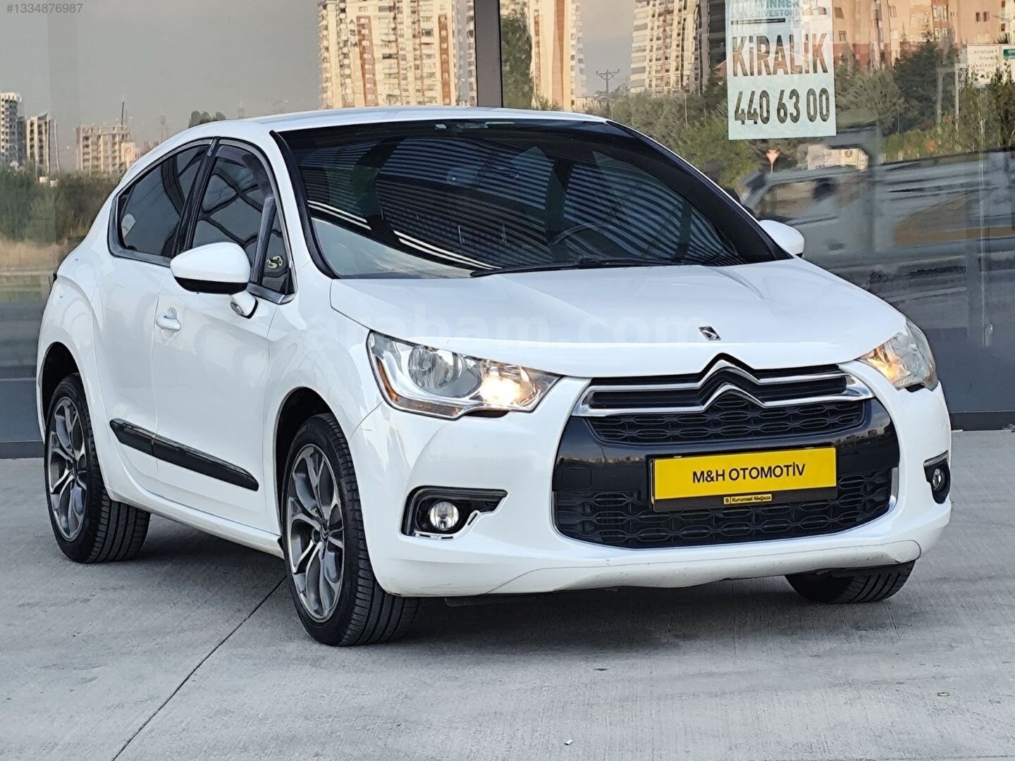 Galeriden DS Automobiles DS4 1.6 e-HDi D-Sport 2014 Model Ankara 200.000 km Beyaz 6