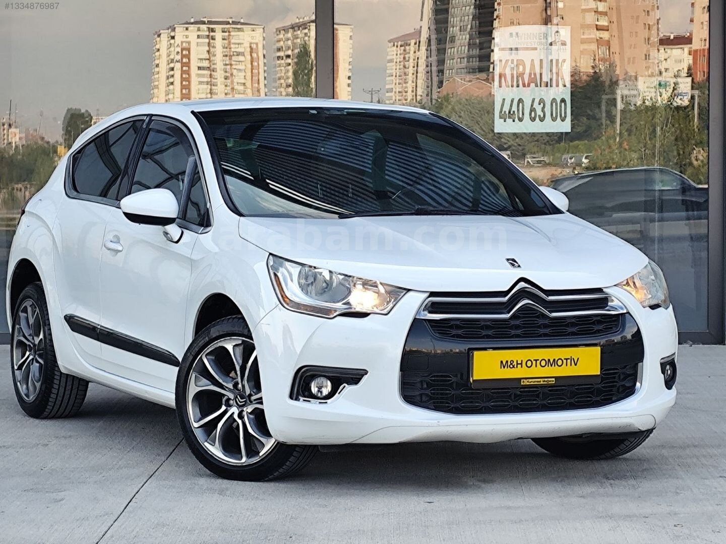 Galeriden DS Automobiles DS4 1.6 e-HDi D-Sport 2014 Model Ankara 200.000 km Beyaz 1
