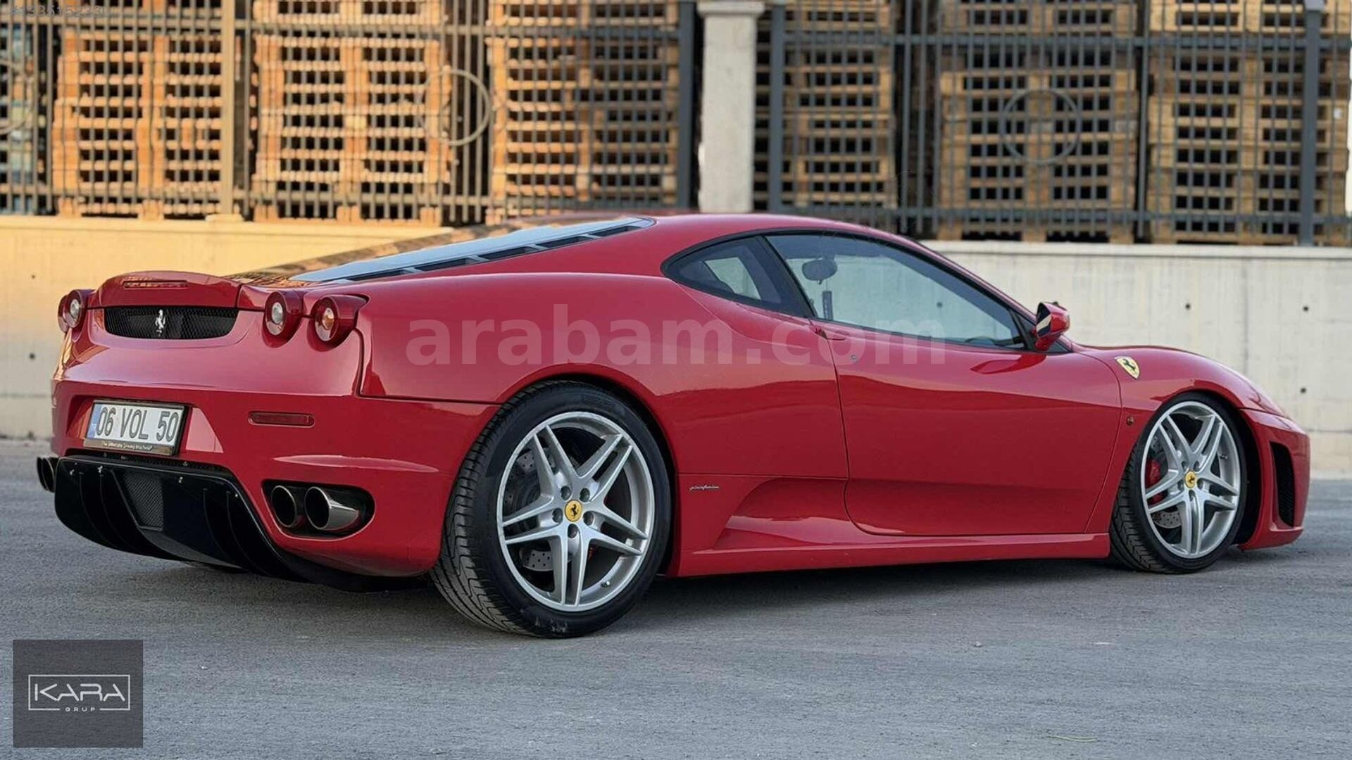 Galeriden Ferrari 430 F430 2006 Model Ankara 45.100 km Kırmızı 4