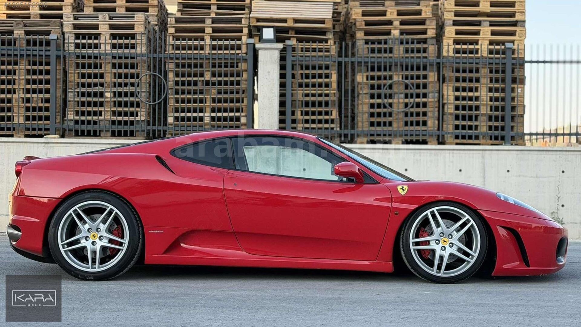 Galeriden Ferrari 430 F430 2006 Model Ankara 45.100 km Kırmızı 6