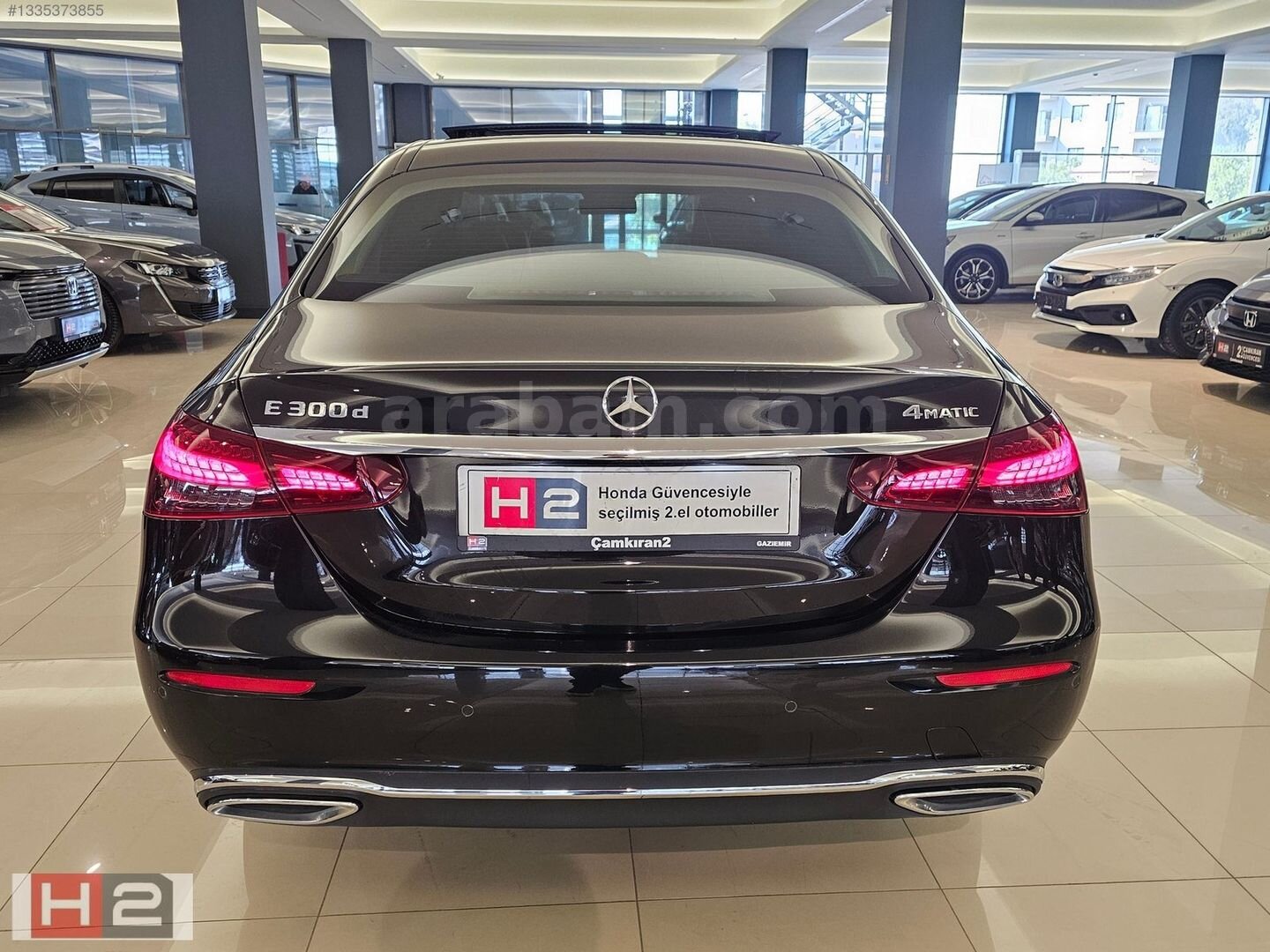 ÇAMKIRAN H2 GAZİEMİR'den2022 Mercedes E 300 D 4matic Exclusive 4