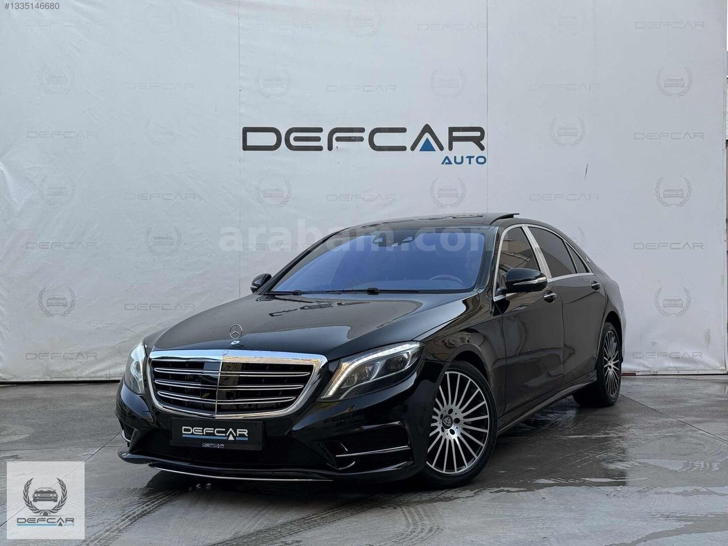 "DEFCAR"2014 MERCEDES-BENZ S350L 4 MTC GECE GÖRS+360+BURMASTER 3