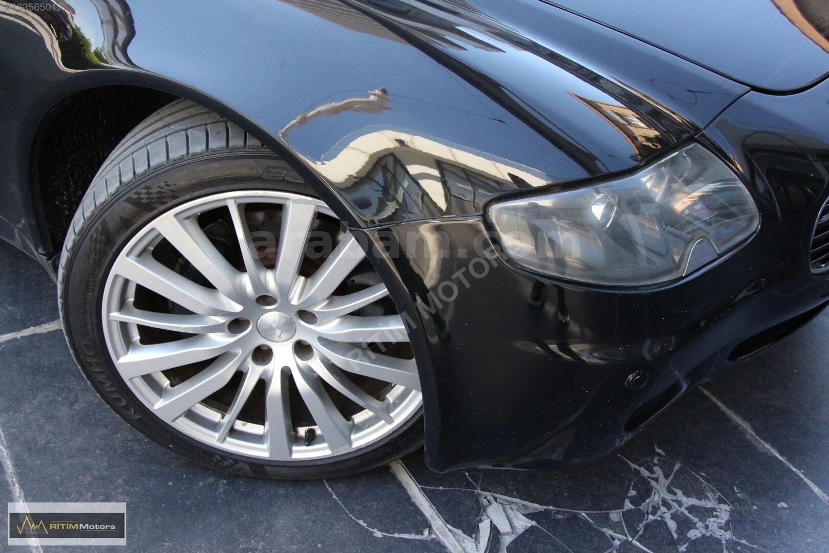 Galeriden Maserati Quattroporte 4.2 Duoselect 2007 Model İstanbul 170.000 km Siyah 6