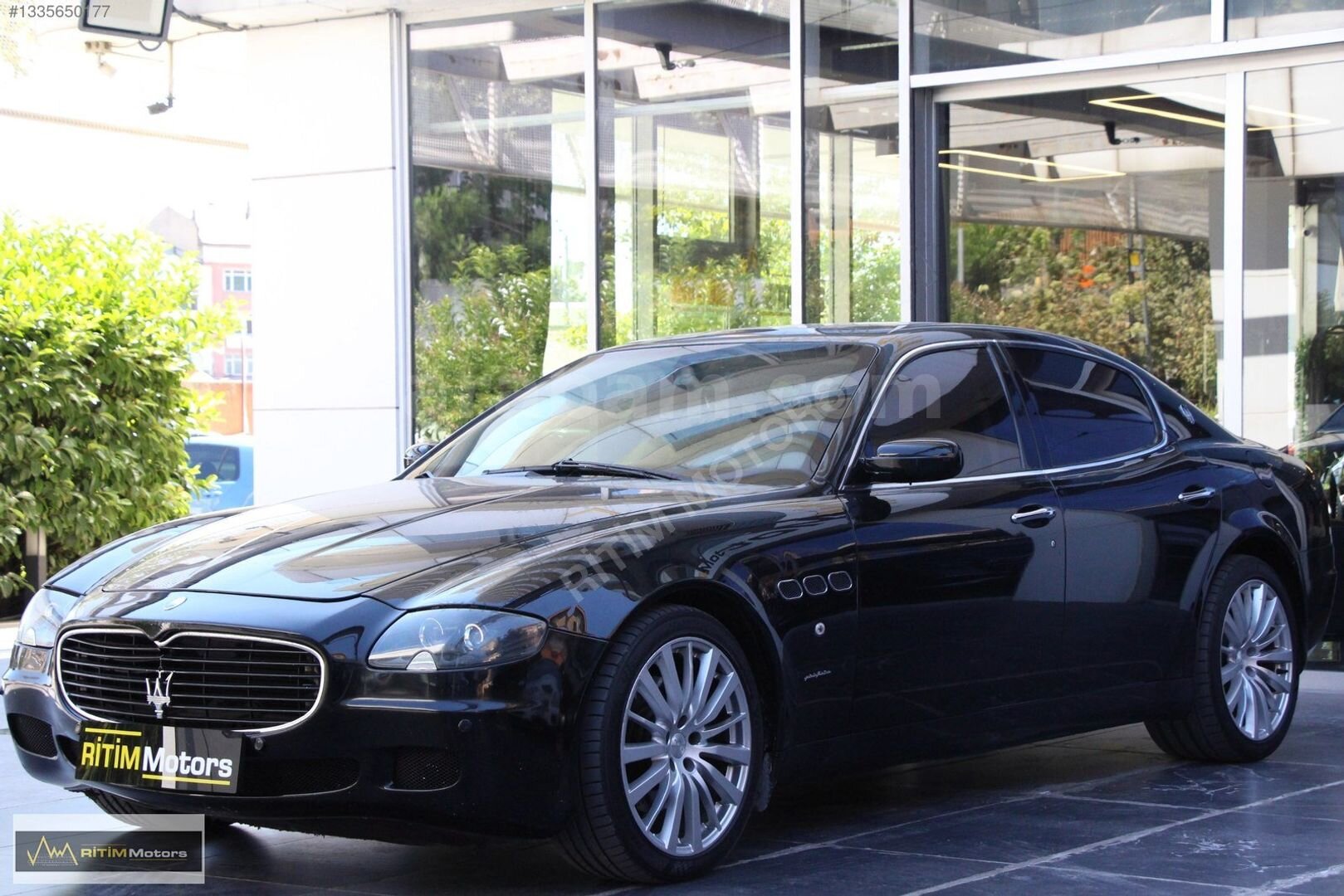 Galeriden Maserati Quattroporte 4.2 Duoselect 2007 Model İstanbul 170.000 km Siyah 4
