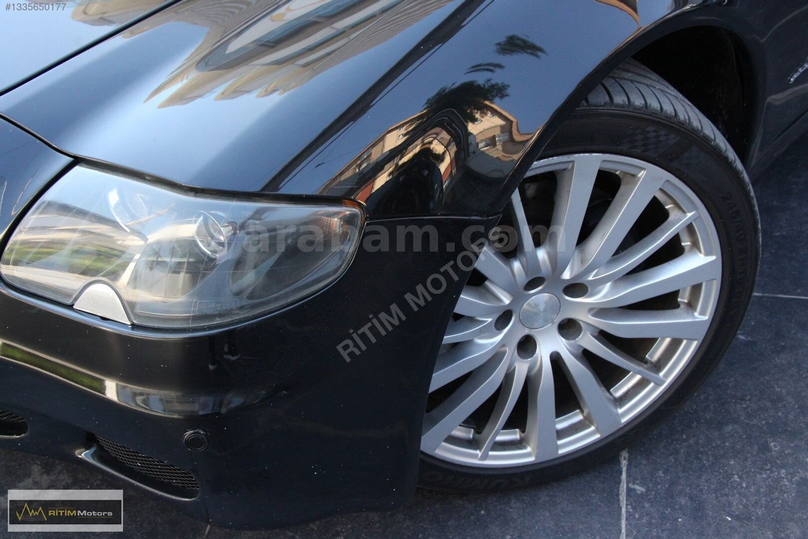 Galeriden Maserati Quattroporte 4.2 Duoselect 2007 Model İstanbul 170.000 km Siyah 7