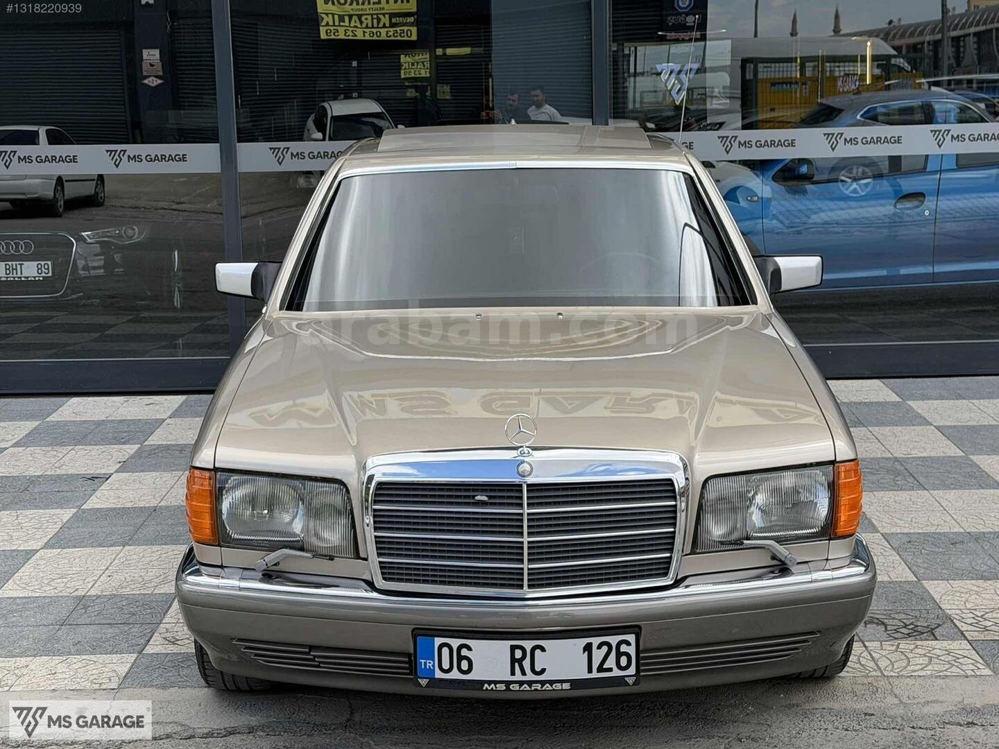 1985 MODEL KOLLEKSİYONLUK MERCEDES 300SE KLİMA-SANRUF-ISITMA 3