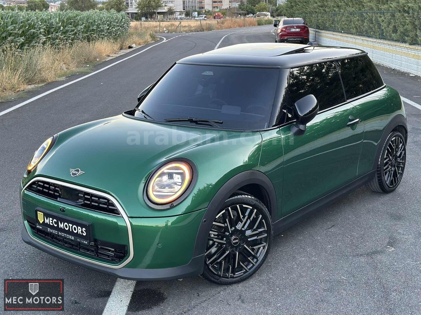 "Mec Motors"Lacivert Deri İç-NIGHT FLASH SPOKE Jant-Yeşil Renk 1