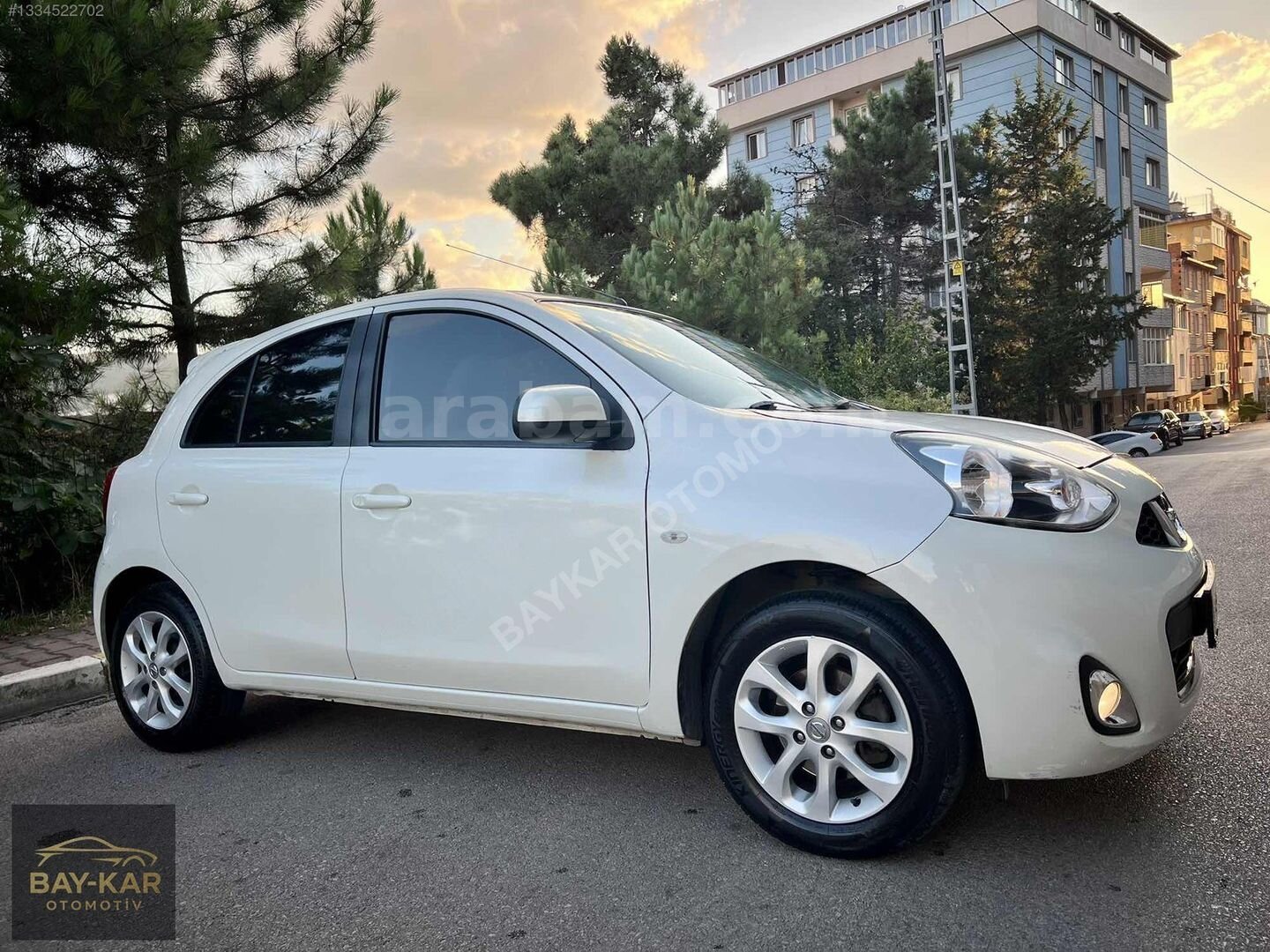12 TAKSİT 2017 MODEL NİSSAN MİCRA 1.2 MATCH DEĞİŞENSİZ 92 BİN KM 4