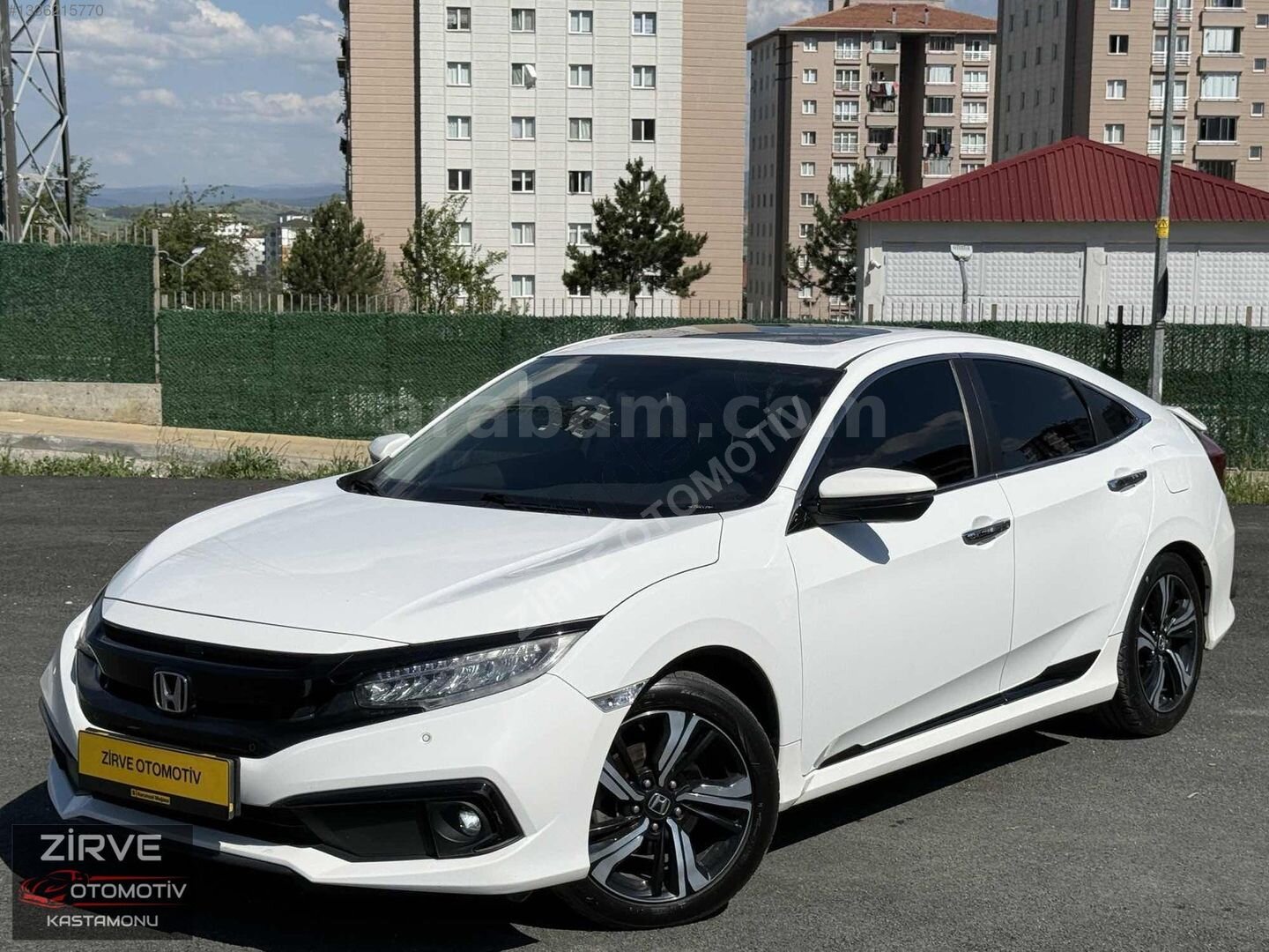 Galeriden Honda Civic 1.6i VTEC Eco Executive 2019 Model Kastamonu 105.000 km Beyaz 1