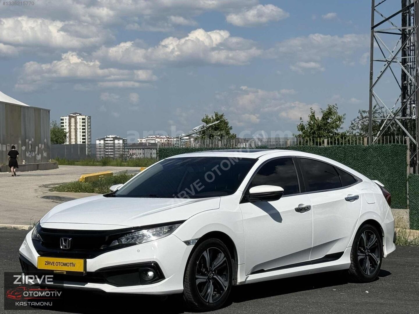 Galeriden Honda Civic 1.6i VTEC Eco Executive 2019 Model Kastamonu 105.000 km Beyaz 7