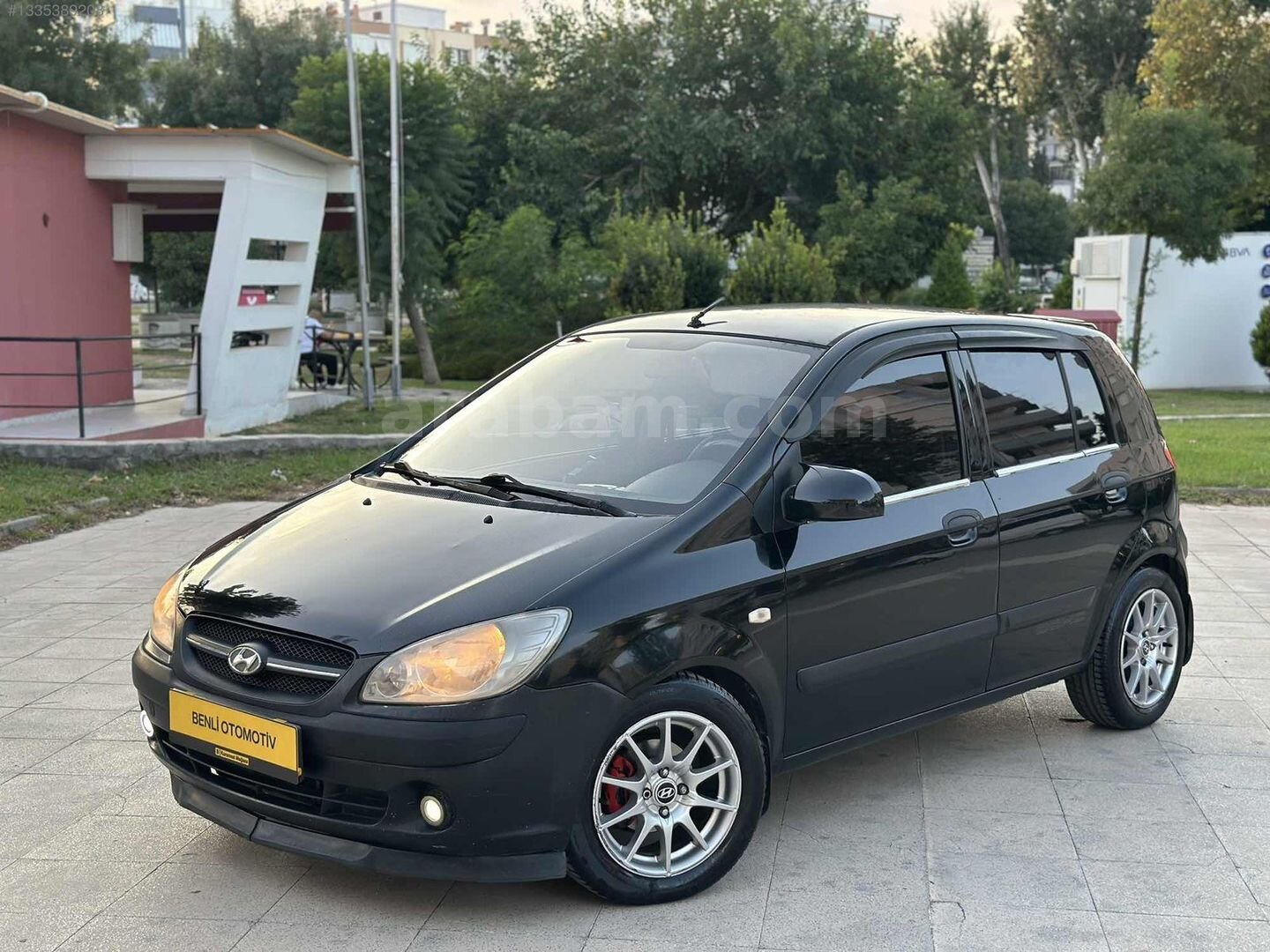 Galeriden Hyundai Getz 1.4 DOHC Start 2009 Model Antalya 385.000 km Siyah 4