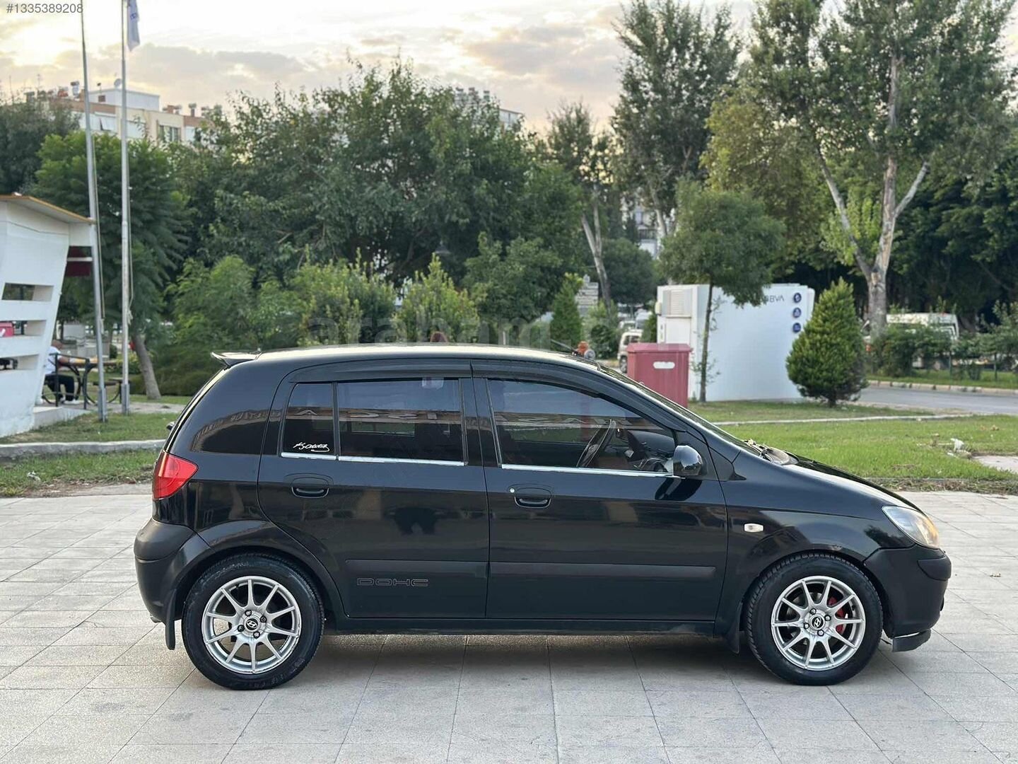 Galeriden Hyundai Getz 1.4 DOHC Start 2009 Model Antalya 385.000 km Siyah 7