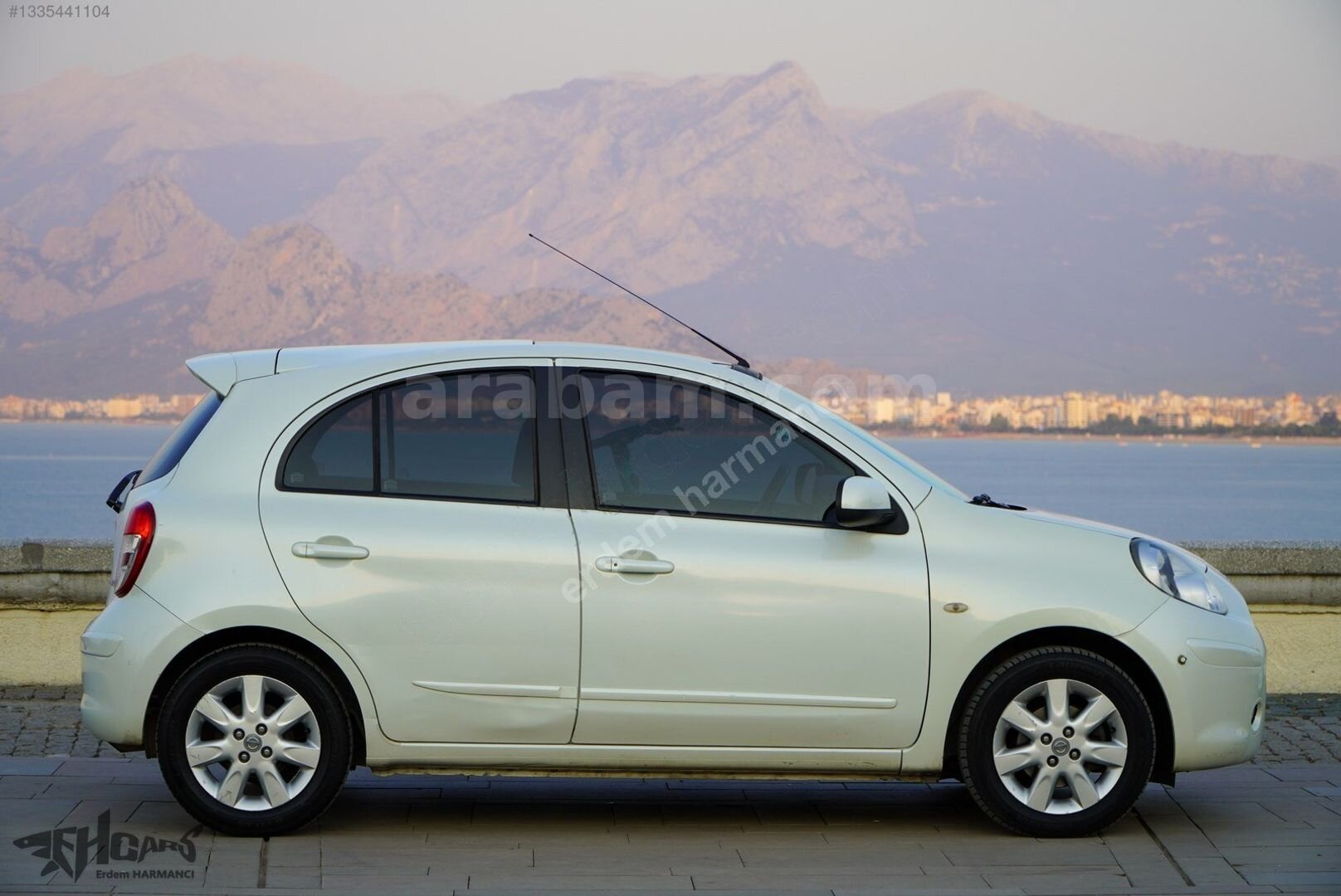 ERDEM'den 2011 Nissan Micra 1,2CVT Platinum Beyaz-Siyah CamTvnlı 4