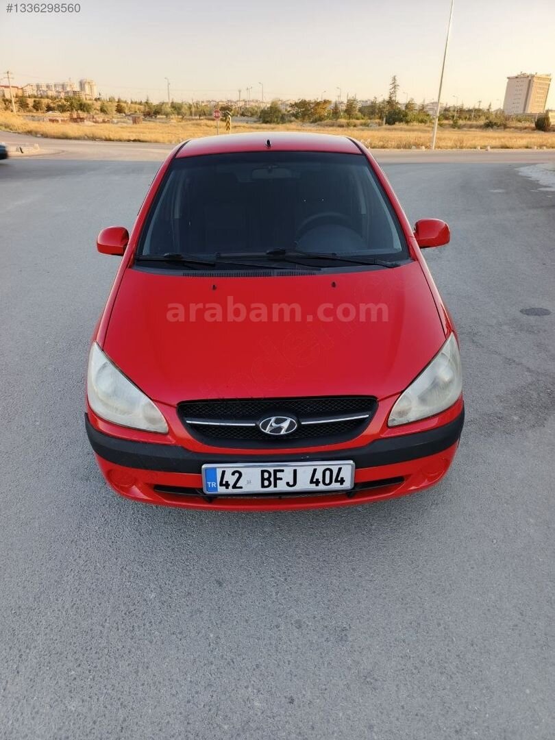 Galeriden Hyundai Getz 1.5 CRDi VGT 2009 Model Karaman 213.300 km Kırmızı 5