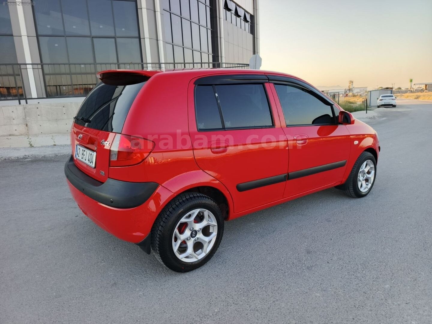 Galeriden Hyundai Getz 1.5 CRDi VGT 2009 Model Karaman 213.300 km Kırmızı 3