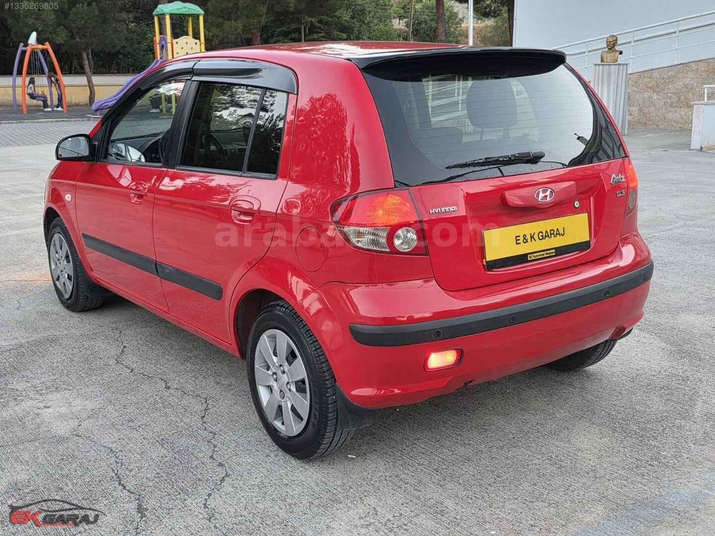 E K GARAJ'dan 2005 GETZ 1.5 CRDI DEGİŞENSİZ HATASZ KUSURSUZ 3
