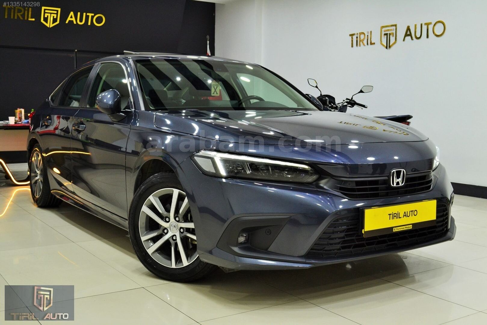TİRİL AUTO 2022 HONDA CİVİC/ECO ELEGANCE/1.5VTEC/BOYASIZ/HATASIZ 6