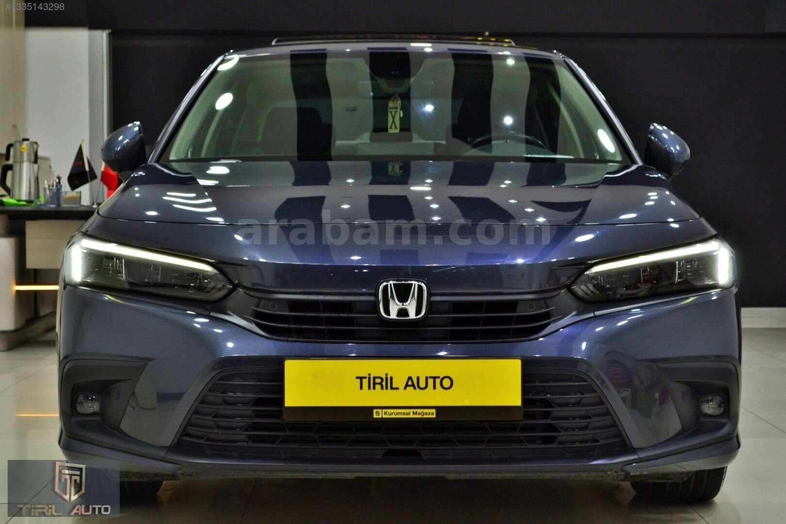 TİRİL AUTO 2022 HONDA CİVİC/ECO ELEGANCE/1.5VTEC/BOYASIZ/HATASIZ 1