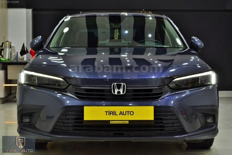 TİRİL AUTO 2022 HONDA CİVİC/ECO ELEGANCE/1.5VTEC/BOYASIZ/HATASIZ 1
